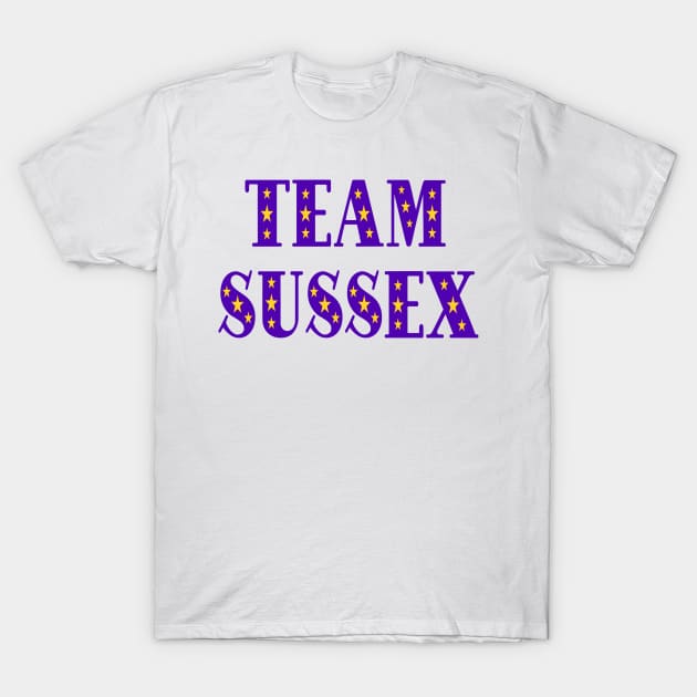 TEAM SUSSEX T-Shirt by Scarebaby